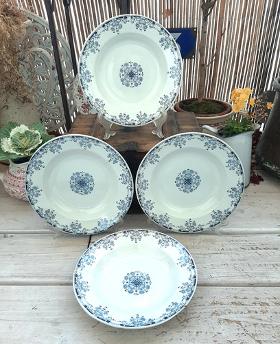 Assiettes creuses - 1+3,