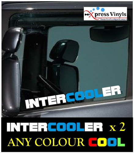 Intercooler truck decals - intercooler,