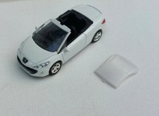 Norev 3 inches 1/60.   Peugeot 308 cc blanc mk1.1  .  Neuf Avec boite 