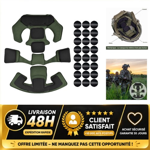 Coussinets casque tactique - de,