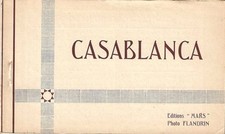MAROC - MOROCCO - CASABLANCA - CARNET COMPLET DE 20 CARTES POSTALES ANCIENNES