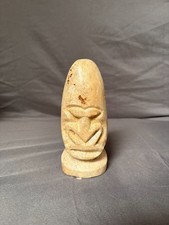 Ancien Tête Tiki Pierre