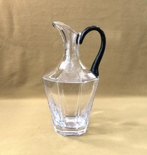 verseuse / aiguière / carafe en cristal de PORTIEUX modèle BERGAME couleur NOIRE