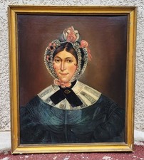 Tableau Portrait Femme Noble