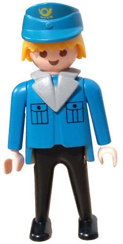 Playmobil figurine facteur - playmobil,