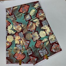 Tissu Gold Wax Africain  –