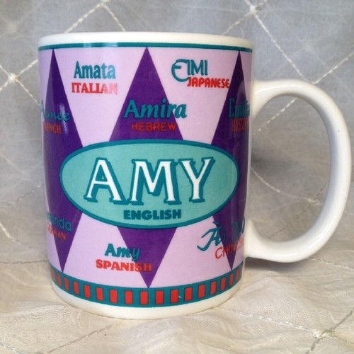 Amy name mug 21 different - 21,