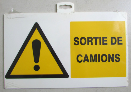 Panneau signalisation - de,