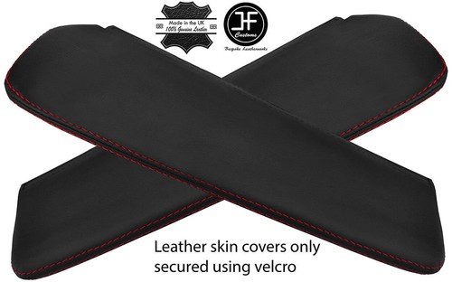 Rouge broderie cuir - rouge, 2x