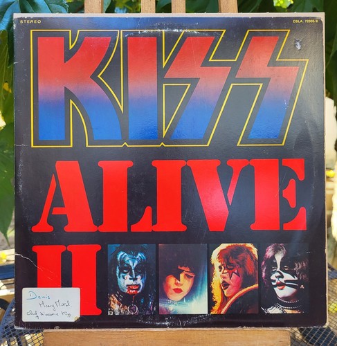 Kiss alive double lp - alive, "
