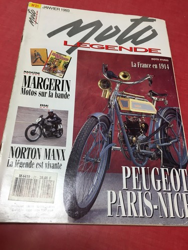 Moto légende revue 1993 - moto,