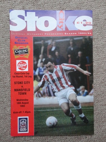 Programmes football stoke city - programmes,