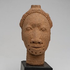 FR0674 SCULPTURE YOROUBA TERRE