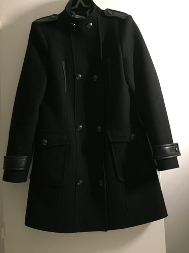 Manteau femme noir t38 - manteau,