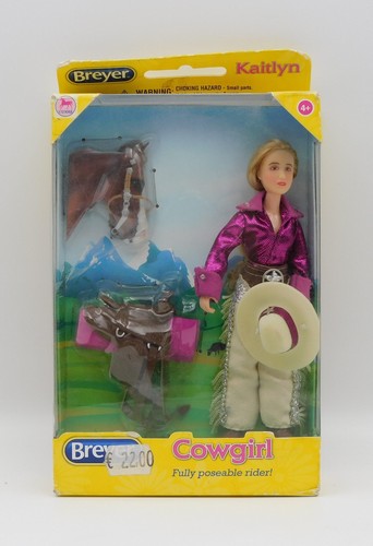 Poupée cowgirl kaitlyn - poupée, breyer