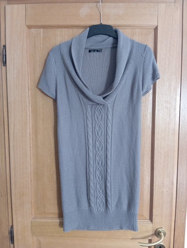 Robe pull manches courtes - robe,