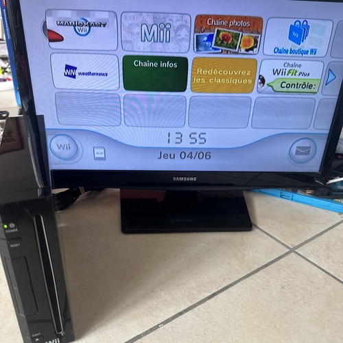 Console nintendo wii noire - nintendo,