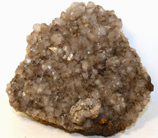 Grande Plaque Quartz Fumé 1kg6 -18x18cm minéraux collection pierre lithothérapie
