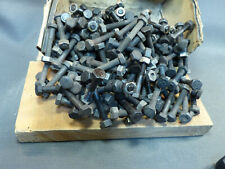 Lot de boulons hexagonal et écrou ancien stock de quincaillerie 8x45 47 pièces