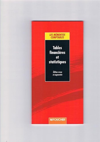 Tables financières - , et