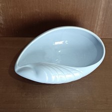 Vide Poche Coquillage En Céramique Bleu Ciel, Coupelle Coquillage