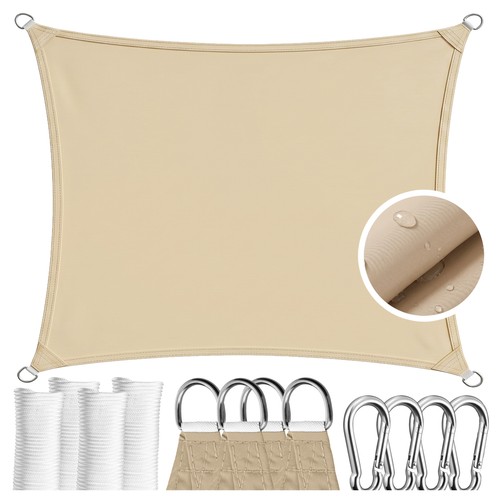 Voile ombrage rectangulaire - voile, d'ombrage