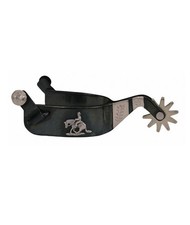 Eperons western en fer noir