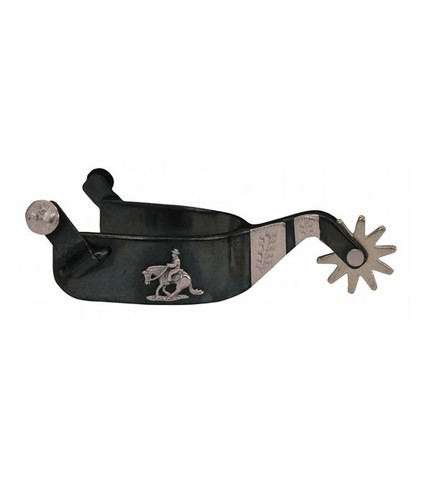Eperons western fer noir - western, en
