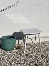 Table Tolix Modèle T55 Blanche