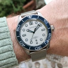 Parnis 42mm White Dial