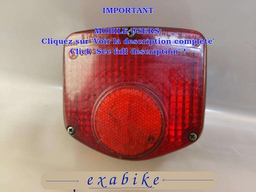 Feu arriere pour - honda, 185