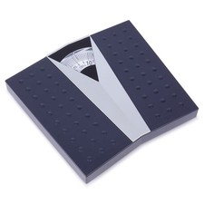 Balance Mécanique Salle de Bain Noire Capacité 120kg