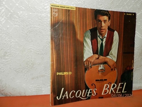 Jacques brel lp 10 - jacques, 10"