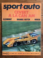 SPORT AUTO 127 de 1972 - Essai ALFA ROMEO MONTREAL CITROEN SM JAGUAR Moteur V12
