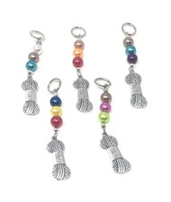 Marqueurs de Mailles Fantaisie Pelote de Laine - Lot de 6  Accessoire Tricot