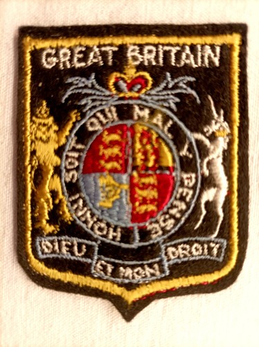 écusson great britain - Écusson,