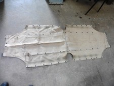 Toile de lit de camp pliant - lit picot en bois - Armée Française