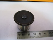 Antique Bausch Lomb " 1.3cm Oculaire Optiques Microscope Pièce Comme sur la