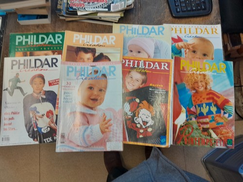 Lot magazines phildar - magazines,