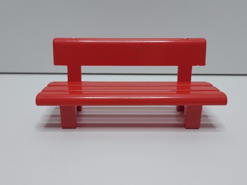 Playmobil 3552 banc rouge - playmobil,