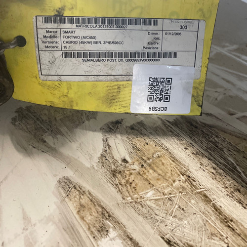 Poste semialbero droite - poste, de