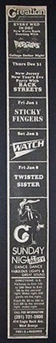 Twisted sister pre mtv under - sister,
