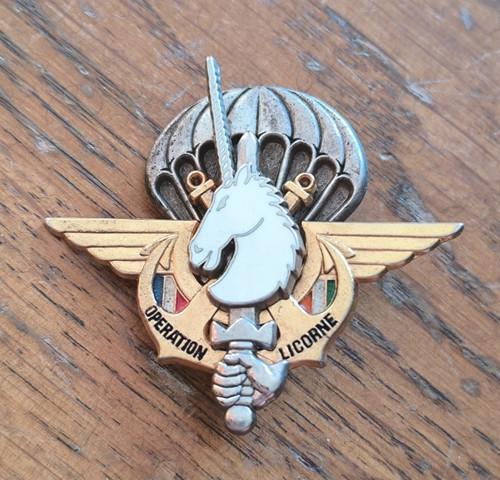 Insigne opération licorne - insigne,