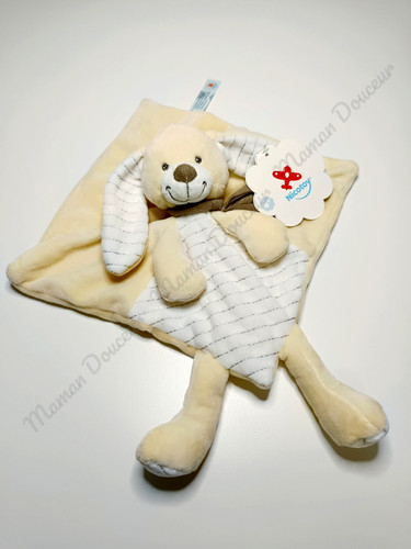 Doudou carré lapin - carré,