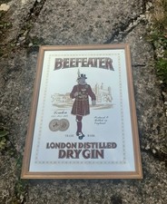 Miroir publicitaire Beefeater