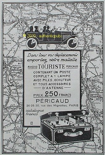 Publicite pericaud malette - pericaud,