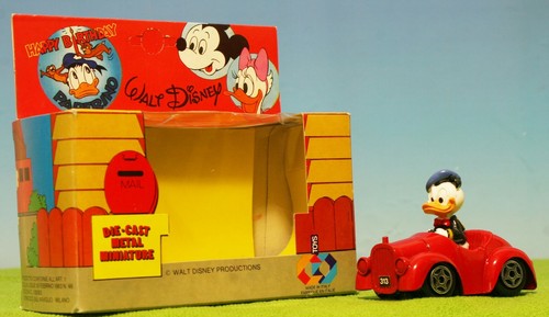 Polistil donald duck car - -, car-