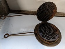Gaufrier En Fonte Ancien
