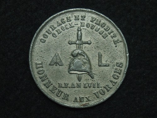 Medaille étain 37mm - Étain,