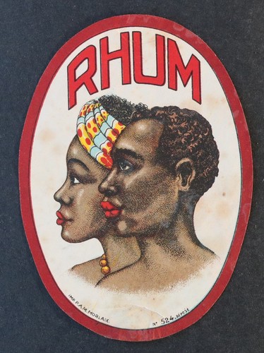 Ancienne étiquette rhum 524 - rhum,